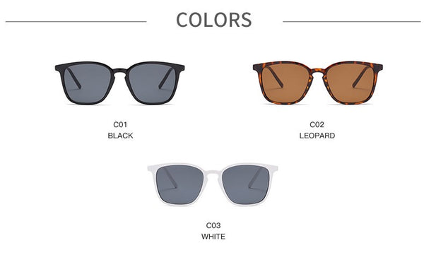 Simple Retro Square Sunglasses