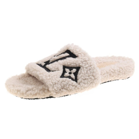 Plush Wooly Slippers