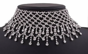 Rhinestone Choker