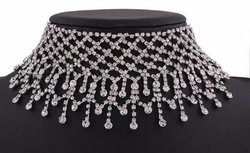 Rhinestone Choker