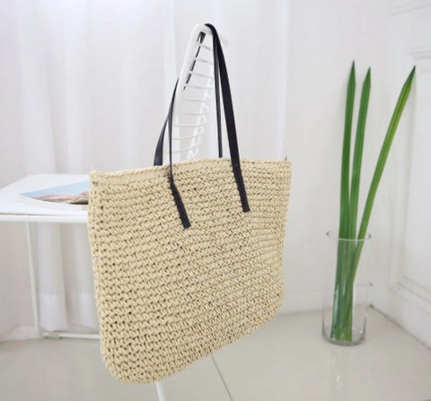 Soft Straw Handbag