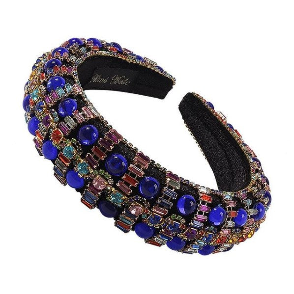 Padded Rhinestone Headbands