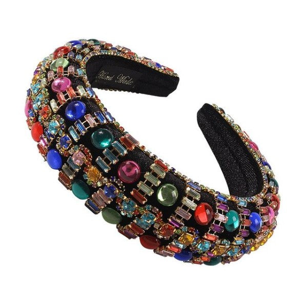 Padded Rhinestone Headbands