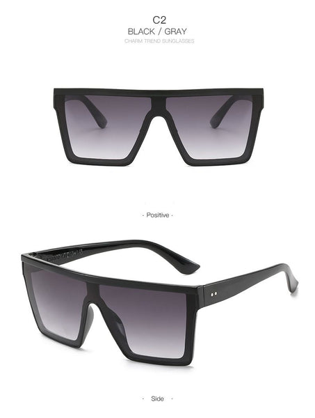 Fashion Oversized Square Sunglasses