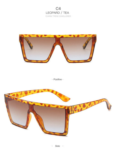 Fashion Oversized Square Sunglasses