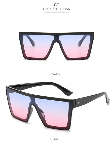 Fashion Oversized Square Sunglasses