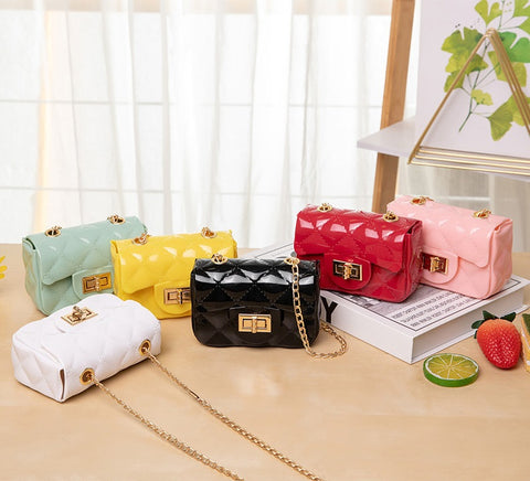 Women PVC Jelly Crossbody Bag