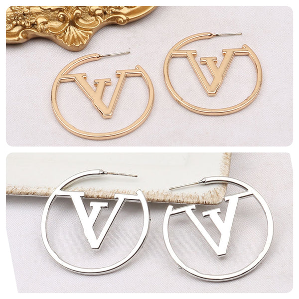 LV Hoop Earrings