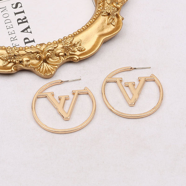 LV Hoop Earrings