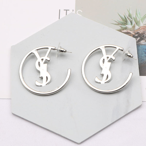 YSL Hoop Earrings